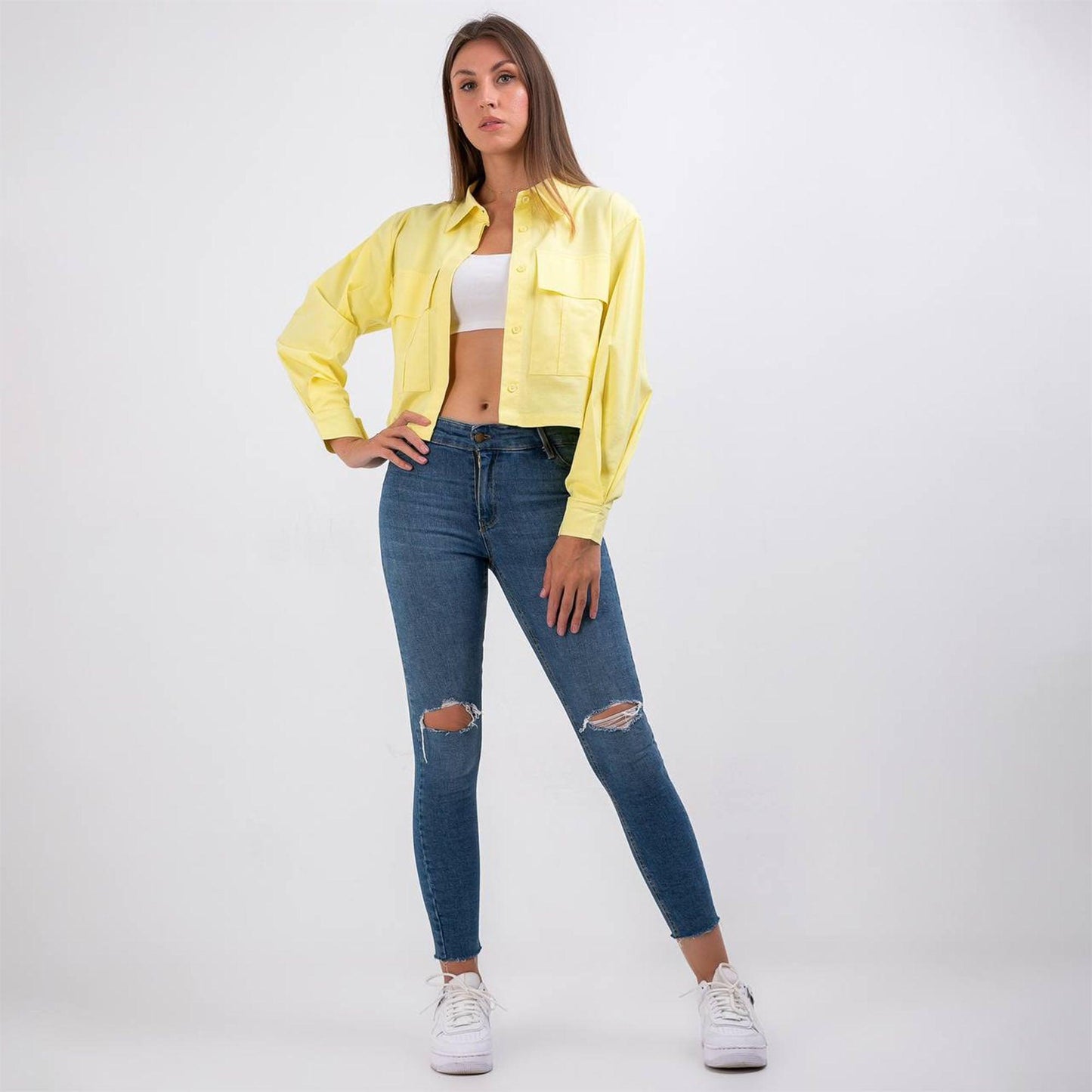 Skinny jeans - Maron