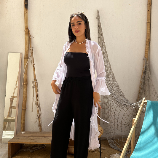 Fairy lace white  cardigan