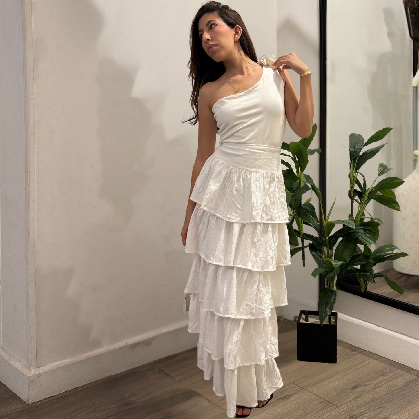 Maxi Ruffle skirt