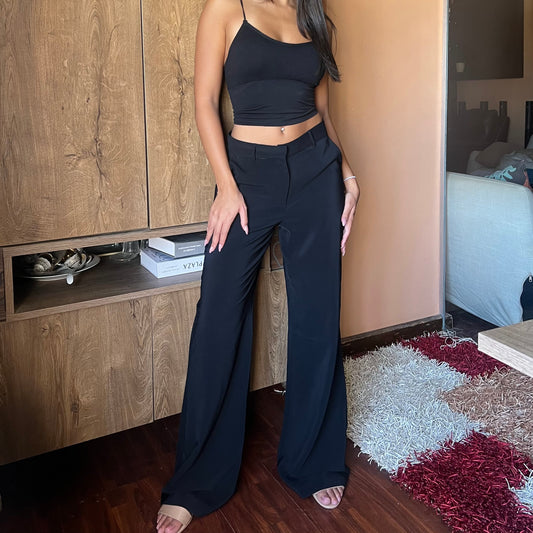 High Waisted Wide Leg Pants