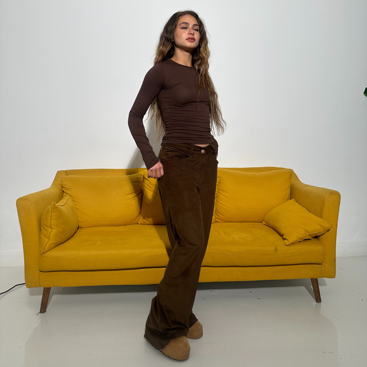 Brown Corduroy Pants