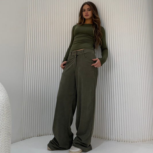 NEW Olive Corduory Pants