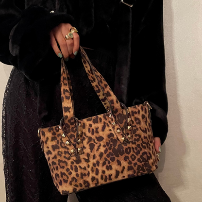 Leopard printed Hand bag