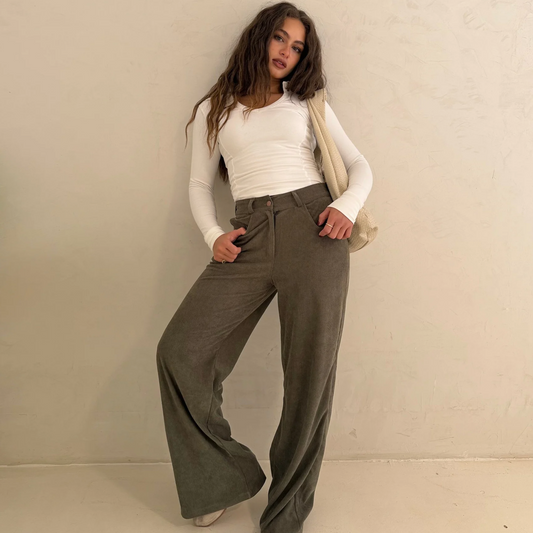 NEW Olive Corduory Pants