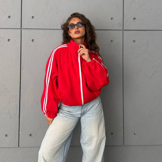 Red Stripe Urban Jacket