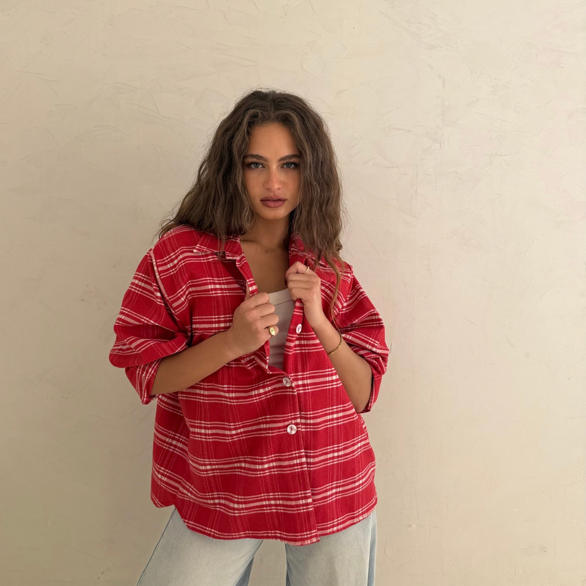 Red Plaid Shirt