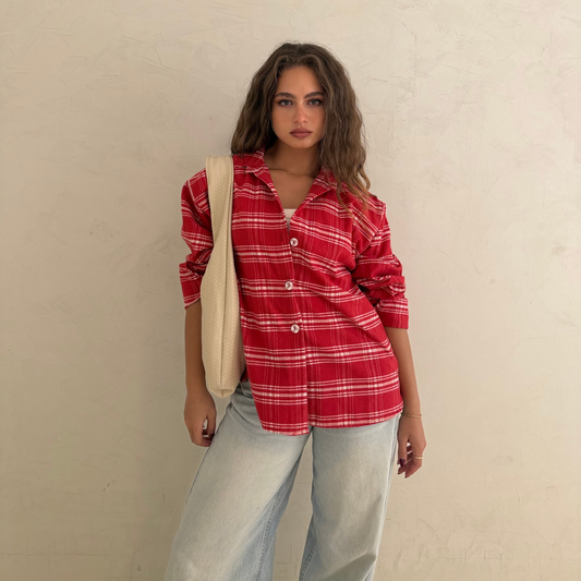Red Plaid Shirt